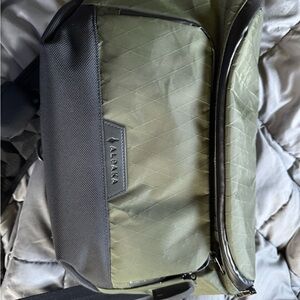 Alpaka Olive and Black Laptop Bag for Men